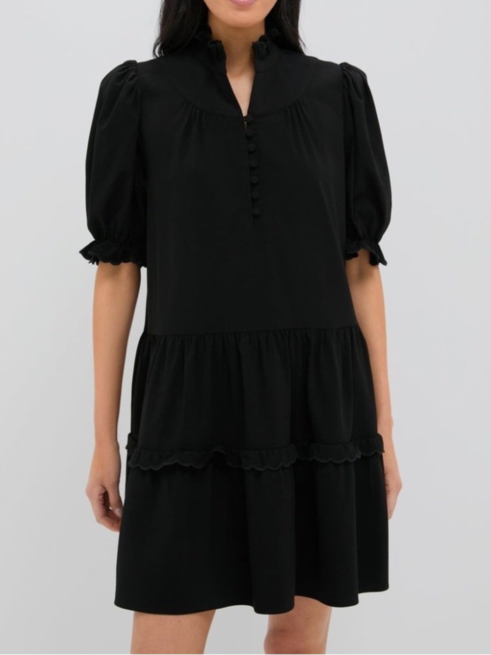 Tuckernuck Pommander Place Black Selena Mini Dress SIze XXXL NWT - Picture 4 of 16